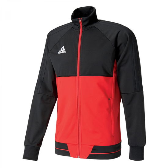 Adidas Tiro 17 PES Jacket Small BlackScarletWhite Sportswear - Adidas Tiro 17 PES Jacket Small BlackScarletWhite Sportswear - Produtos -  - 4057288038665 - 