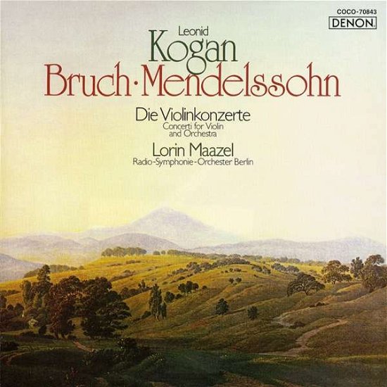 Cover for Leonid Kogan · Mendelssohn / Bruch: Violin Concertos (CD) [Japan Import edition] (2012)