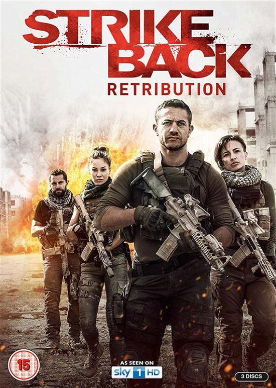 Cover for Strike Back Retribution (DVD) (2018)