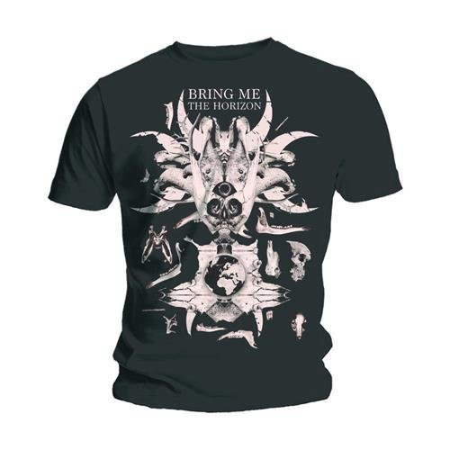 Bring Me The Horizon Unisex T-Shirt: Skull & Bones - Bring Me The Horizon - Merchandise - Bravado - 5023209701665 - 7. Januar 2015