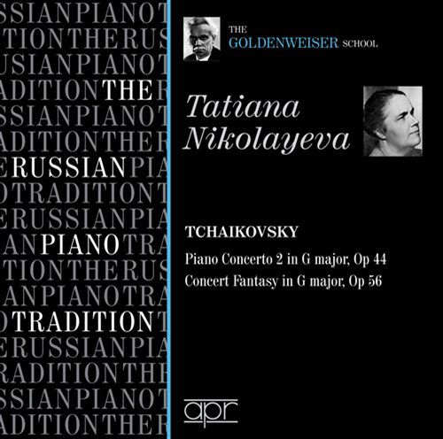 Cover for Pyotr Ilyich Tchaikovsky · Goldenweiser School (CD) (2018)