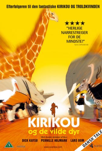 Kirikou og De Vilde Dyr DVD 2006