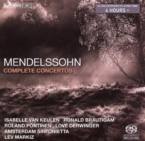 Complete Concertos - F. Mendelssohn-bartholdy - Musiikki - BIS - 7318599917665 - keskiviikko 27. helmikuuta 2008