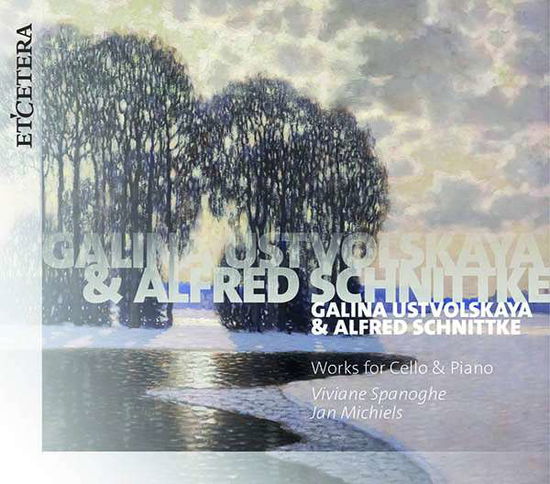 Cover for Viviane &amp; Jan Michiels Spanoghe · Ustvolskaya &amp; Schnittke (CD) (2019)