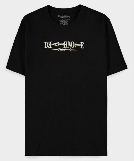 Men'S Short Sleeved T-Shirt - M Short Sleeved T-Shirts M Black - Death Note - Film -  - 8718526141665 - 