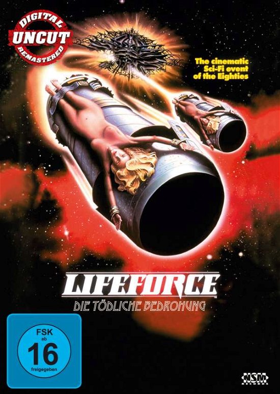 Cover for Tobe Hooper · Lifeforce (Die Toedliche Bedro (DVD) (2018)