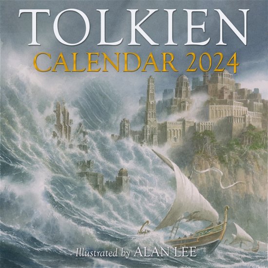 Cover for J.R.R. Tolkien · Tolkien Calendar 2024: The Fall of NuMenor (Calendar) (2023)