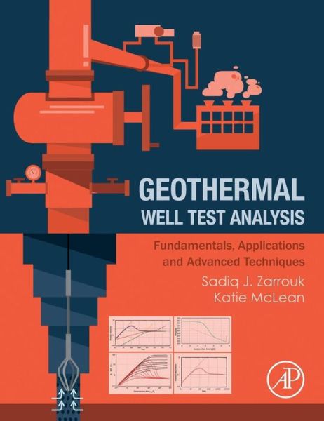 Cover for Zarrouk, Sadiq J. (Associate Professor (Geothermal Engineering)&lt;br&gt;Geothermal PGCert Programme Director &lt;br&gt;Department of Engineering Science,&lt;br&gt;The University of Auckland, Private Bag 92019,&lt;br&gt;Auckland New Zealand) · Geothermal Well Test Analysis: Fundamentals, Applications and Advanced Techniques (Hardcover Book) (2019)