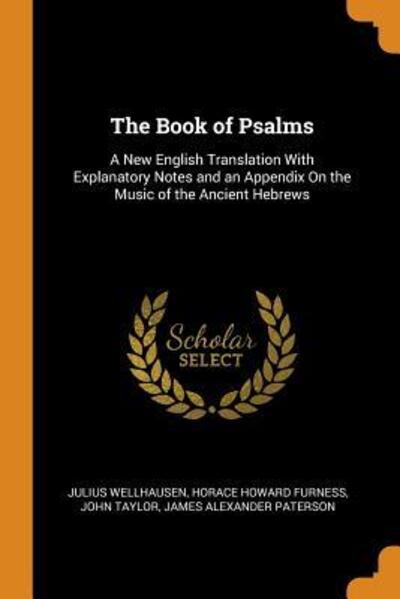 Cover for Julius Wellhausen · The Book of Psalms (Paperback Book) (2018)