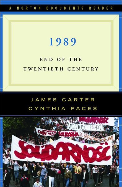 Cover for James Carter · 1989: End of the Twentieth Century (Pocketbok) (2009)