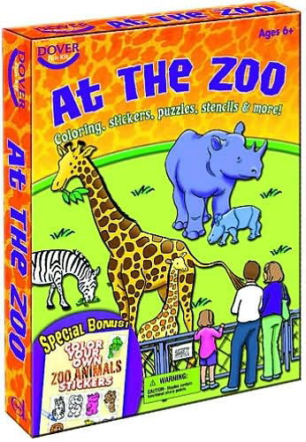 At the Zoo Fun Kit - Dover Fun Kits - Dover - Książki - Dover Publications Inc. - 9780486470665 - 31 października 2008