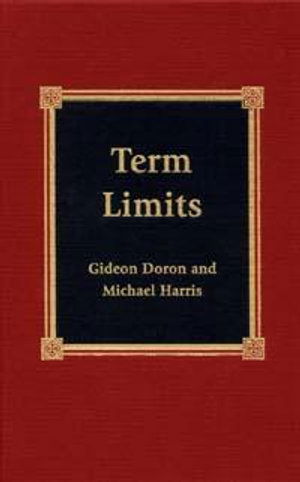 Cover for Gideon Doron · Term Limits (Book) (2002)