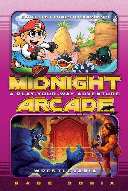 Cover for Gabe Soria · Excellent Ernesto Cousins 3/Wrestlevania: A Play-Your-Way Adventure - Midnight Arcade (Taschenbuch) (2019)