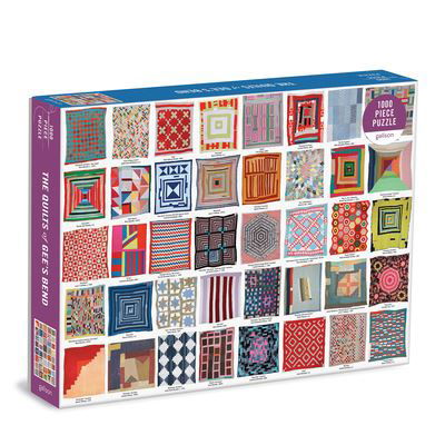 Quilts of Gee's Bend 1000 Piece Puzzle - Galison - Gra planszowa - Galison - 9780735369665 - 16 września 2021