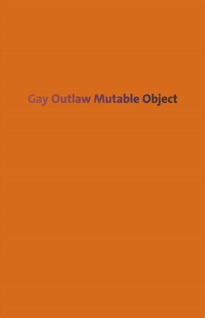 Cover for Gay Outlaw · Gay Outlaw: Mutable Object (Pocketbok) (2017)