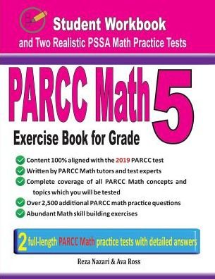 Cover for Ava Ross · Parcc Math Exercise Book for Grade 5 (Paperback Book) (2019)
