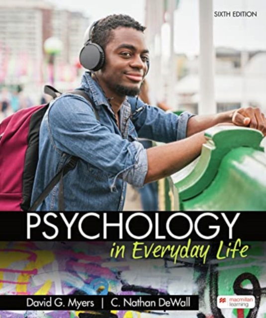 Cover for David Myers · Psychology in Everyday Life (Paperback Book) [Sixth edition] (2023)