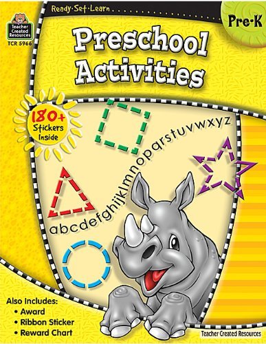 Cover for Teacher Created Resources Staff · Ready-set-learn: Preschool Activities (Paperback Bog) (2007)