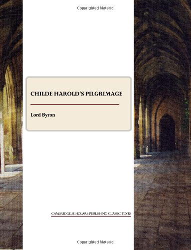 Cover for Lord Byron · Childe Harold's Pilgrimage (Paperback Book) [Unabridged edition] (2009)