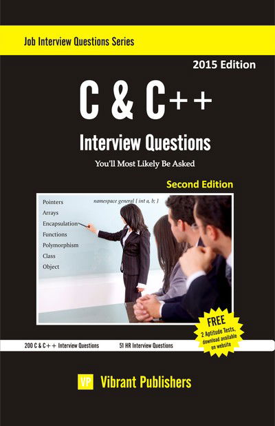 Cover for Virbrant Publishers · C &amp; C++ Interview Questions You'll Most Likely Be Asked (Taschenbuch) (2010)