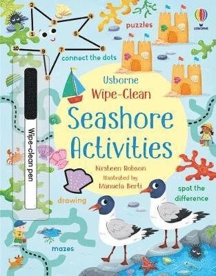 Cover for Kirsteen Robson · Wipe-Clean Seashore Activities - Wipe-clean Activities (Pocketbok) (2022)