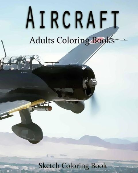 Cover for Anthony Hutzler · AirCraft Coloring Book (Pocketbok) (2016)