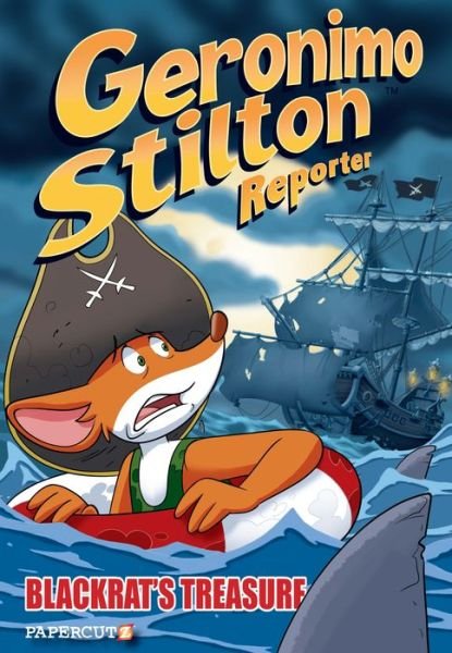 Cover for Geronimo Stilton · Geronimo Stilton Reporter #10: Blackrat's Treasure - Geronimo Stilton Reporter Graphic Novels (Innbunden bok) (2022)