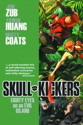 Skullkickers Volume 4: Eighty Eyes on an Evil Island - SKULLKICKERS TP - Jim Zub - Livres - Image Comics - 9781607067665 - 23 juillet 2013