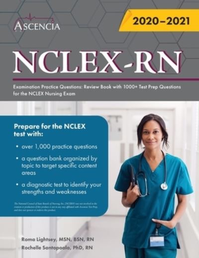 Cover for Ascencia · NCLEX-RN Examination Practice Questions (Paperback Book) (2020)