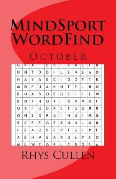 Cover for Rhys Cullen · Mindsport Wordfind October (Taschenbuch) (2018)