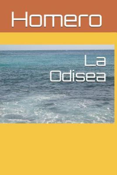 Cover for Homero · La Odisea (Paperback Book) (2018)