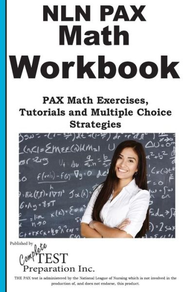 Cover for Complete Test Preparation Inc · NLN PAX Math Workbook (Paperback Book) (2016)