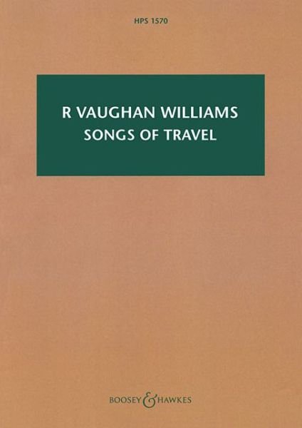 Cover for Ralph Vaughan Williams · Songs Of Travel (Bok) (2018)