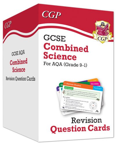 Cover for CGP Books · GCSE Combined Science AQA Revision Question Cards: All-in-one Biology, Chemistry &amp; Physics - CGP AQA GCSE Combined Science (Hardcover bog) (2019)