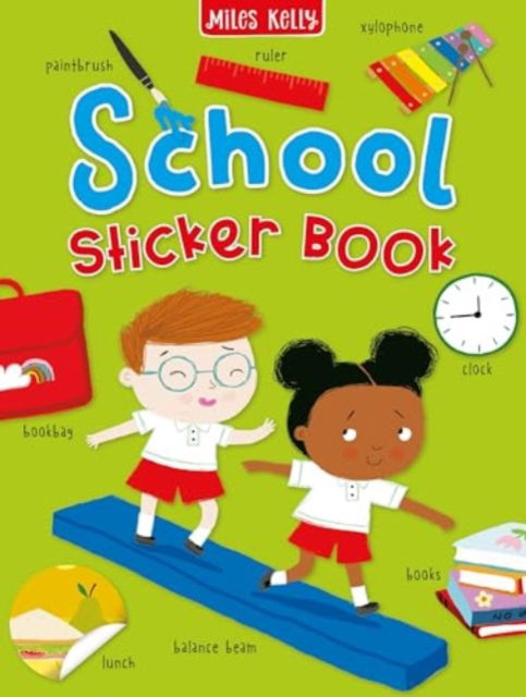 Cover for S16 Sticker Bk School (Book)