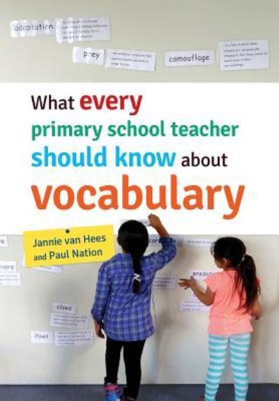 Cover for Jannie Van Hees · What Every Primary School Teacher Should Know about Vocabulary (Paperback Book) (2017)