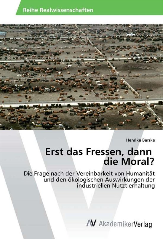 Cover for Barske · Erst das Fressen, dann die Moral (Book)