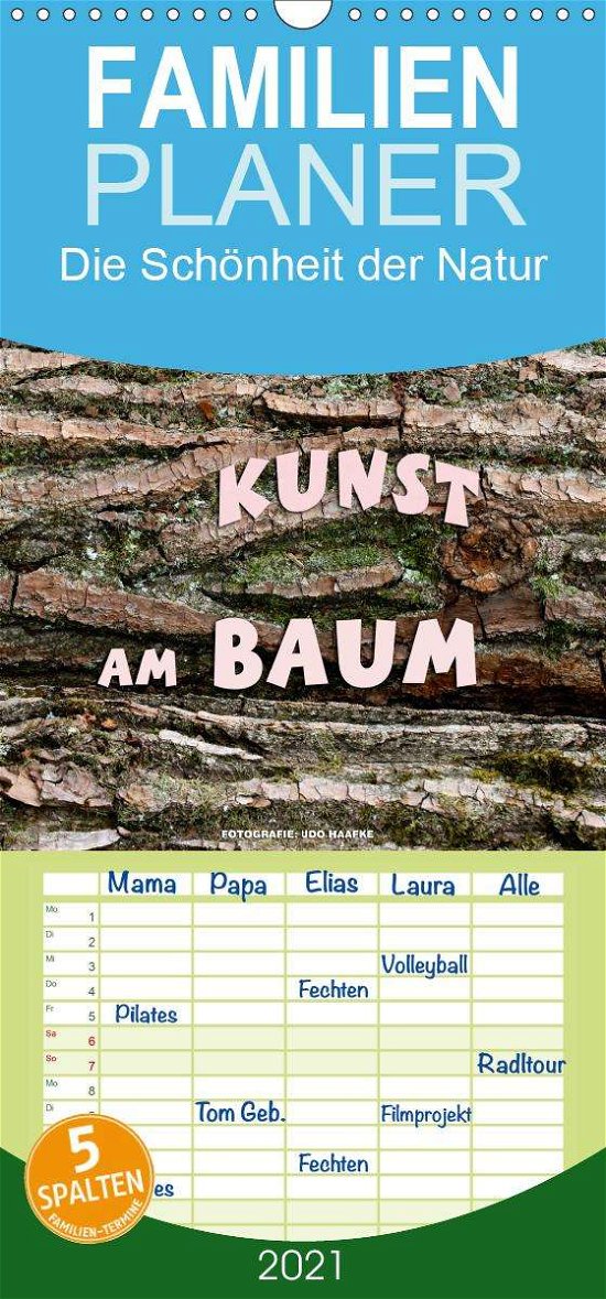 Cover for Haafke · Kunst am Baum - Familienplaner h (Book)