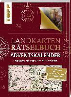 Cover for Norbert Pautner · Landkarten Rätselbuch Adventskalender. Legenden, Märchen, sagenhafte Orte (Book) (2022)