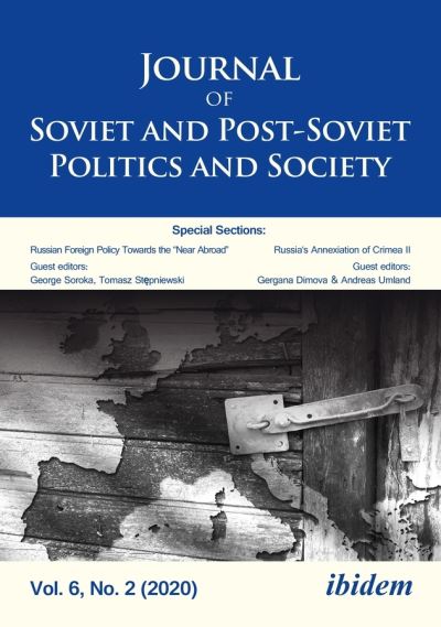 Cover for Journal of Soviet and Post-Soviet Politics and Society: 2020/2 - Journal of Soviet and Post-Soviet Politics and Society (Paperback Book) [New edition] (2020)