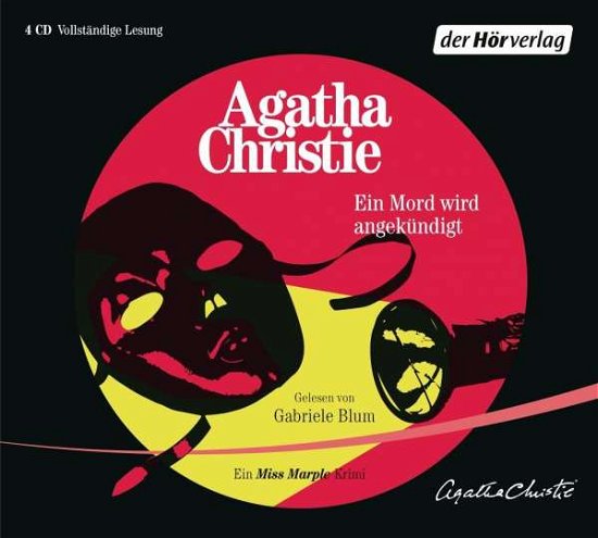 Cover for Agatha Christie · Ein Mord Wird Angekündigt (CD) (2019)