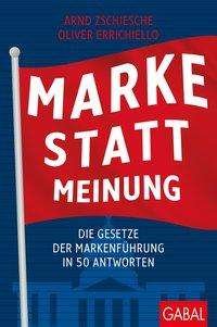 Cover for Zschiesche · Marke statt Meinung (Buch)