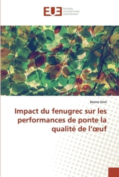 Cover for Omri · Impact du fenugrec sur les perform (Book) (2019)