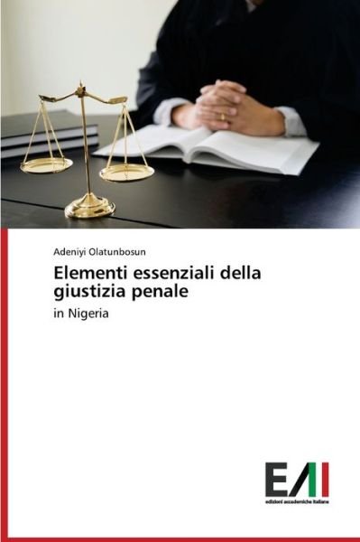Cover for Olatunbosun · Elementi essenziali della g (Buch) (2020)