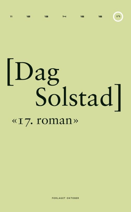 17. roman - Solstad Dag - Kirjat - Forlaget Oktober - 9788249507665 - keskiviikko 26. toukokuuta 2010