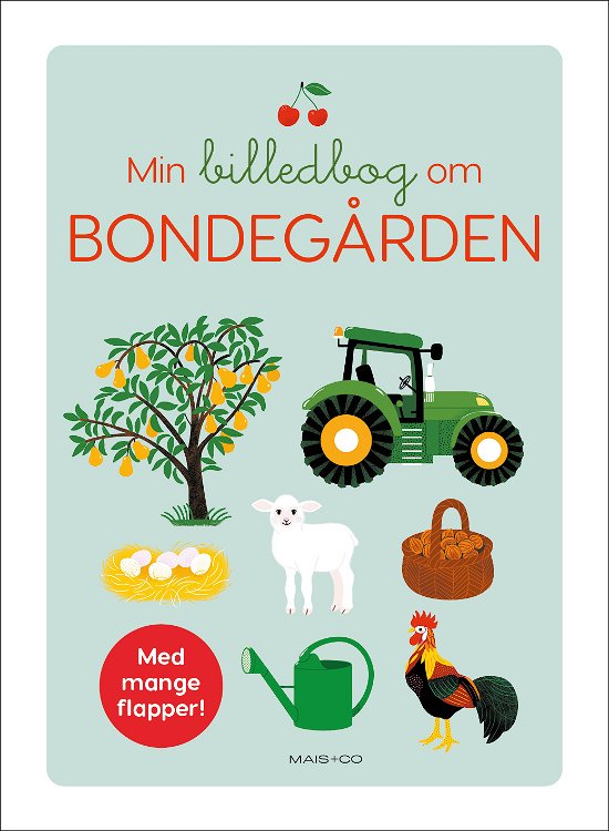 Cover for Min billedbog om bondegården (Cardboard Book) [1st edition] (2022)
