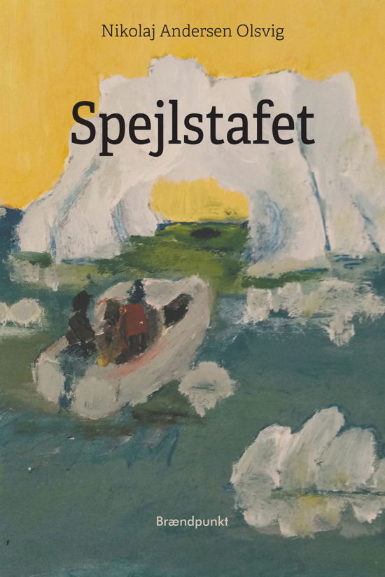 Cover for Nikolaj Andersen Olsvig · Spejlstafet (Sewn Spine Book) [1.º edición] (2020)