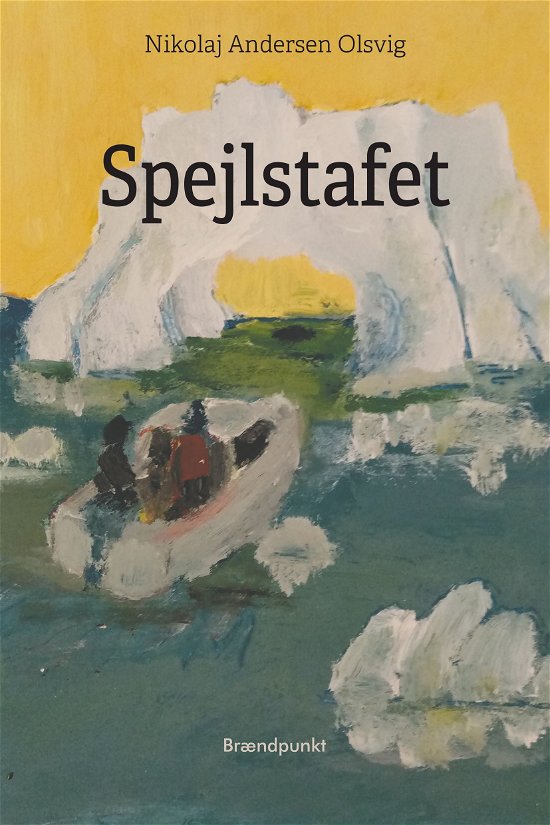 Cover for Nikolaj Andersen Olsvig · Spejlstafet (Sewn Spine Book) [1er édition] (2020)