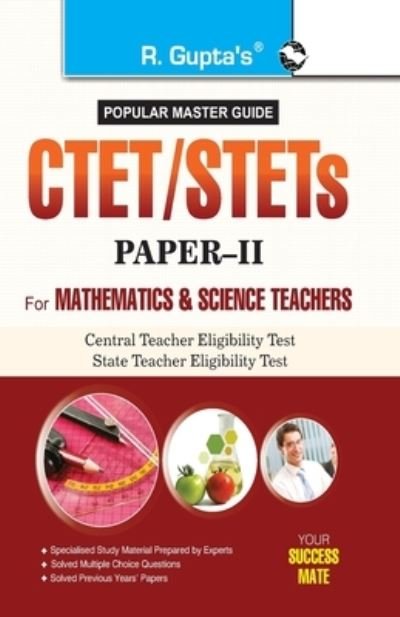 Cover for R. Gupta · Ctet / Stets Central Teacher Eligibility Test / State Teacher Eligibility Tests (Taschenbuch) (2020)