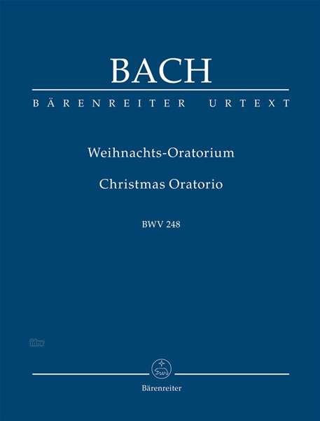Cover for Johann Sebastian Bach · Bach,js:weihnachtsorator.,part.tp85 (Bok)